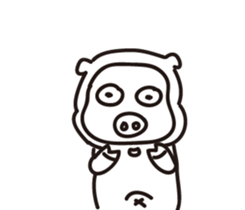 Resentment pig sticker #13452993