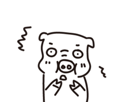 Resentment pig sticker #13452997