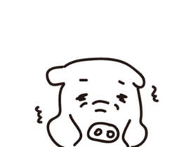 Resentment pig sticker #13453000