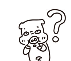 Resentment pig sticker #13453005