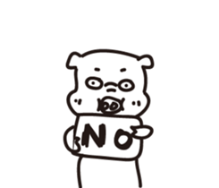 Resentment pig sticker #13453009