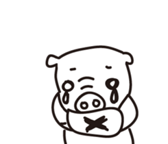 Resentment pig sticker #13453011