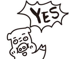 Resentment pig sticker #13453012