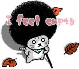 The Seven Afro Cats #4 -Samurai Cat.- sticker #13453306