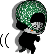 The Seven Afro Cats #4 -Samurai Cat.- sticker #13453327