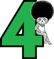 The Seven Afro Cats #4 -Samurai Cat.- sticker #13453333