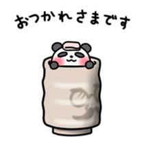 Panda & nose glasses anime sticker #13453592