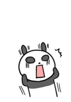 Panda & nose glasses anime sticker #13453605