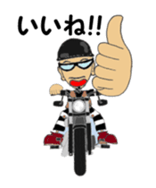 I LOVE American Motorcycle!!MOVING3 sticker #13453734