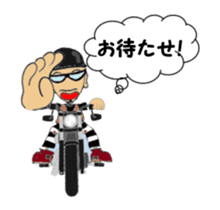 I LOVE American Motorcycle!!MOVING3 sticker #13453744