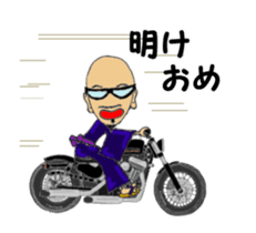 I LOVE American Motorcycle!!MOVING3 sticker #13453752