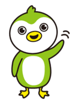 Green penguin - KuKu sticker #13453758