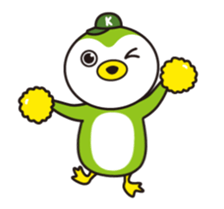 Green penguin - KuKu sticker #13453760