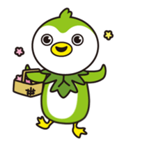 Green penguin - KuKu sticker #13453763