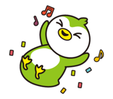 Green penguin - KuKu sticker #13453765