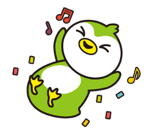 Green penguin - KuKu sticker #13453765