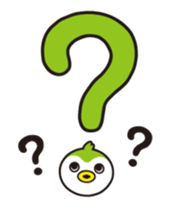 Green penguin - KuKu sticker #13453773