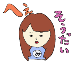Miho's Sticker sticker #13453942