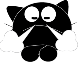 Friends of cute cat-11 sticker #13454066