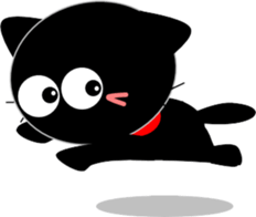 Friends of cute cat-11 sticker #13454089