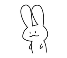 Snow rabbitMan2 sticker #13455928