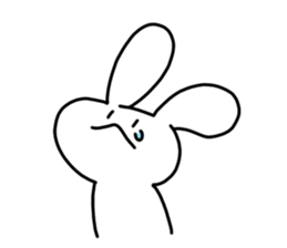 Snow rabbitMan2 sticker #13455929