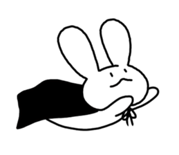 Snow rabbitMan2 sticker #13455936