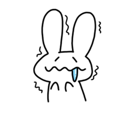 Snow rabbitMan2 sticker #13455943