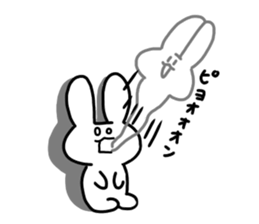 Snow rabbitMan2 sticker #13455945