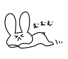 Snow rabbitMan2 sticker #13455946