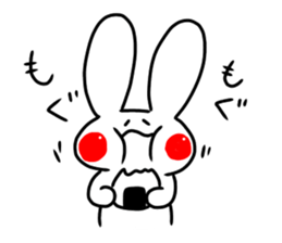 Snow rabbitMan2 sticker #13455949