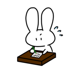 Snow rabbitMan2 sticker #13455950