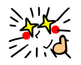 Reaction of the pretty character8. sticker #13456211