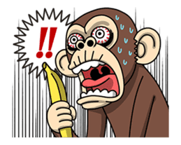 Crazy Funky Monkey2 sticker #13456272