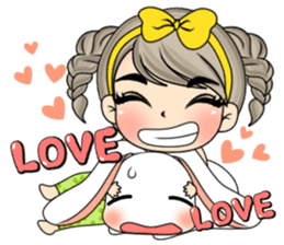 Unna mini girl (Eng) sticker #13456345