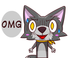 The Playful Dog sticker #13456358