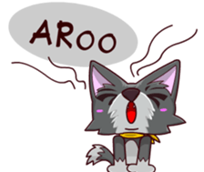 The Playful Dog sticker #13456360