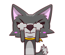 The Playful Dog sticker #13456361