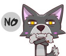 The Playful Dog sticker #13456362