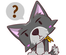 The Playful Dog sticker #13456375