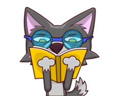 The Playful Dog sticker #13456394