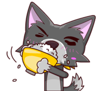 The Playful Dog sticker #13456396