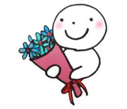 feelings of round sticker #13456466