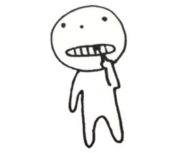 feelings of round sticker #13456475