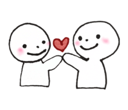 feelings of round sticker #13456478