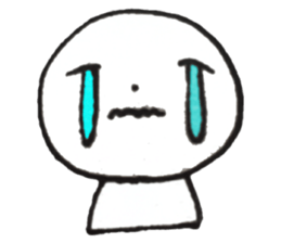 feelings of round sticker #13456480