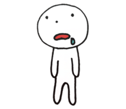 feelings of round sticker #13456486