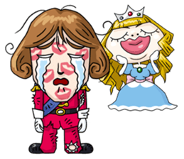 Wake up in the prince's kiss sticker #13456516