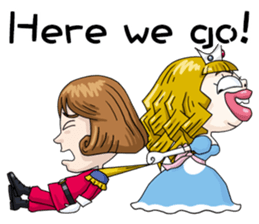 Wake up in the prince's kiss sticker #13456517