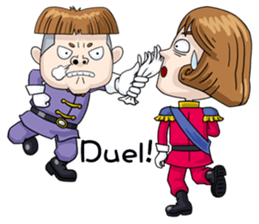 Wake up in the prince's kiss sticker #13456520